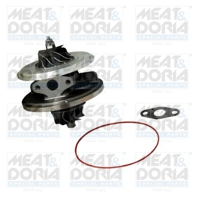 Core assembly, turbocharger
